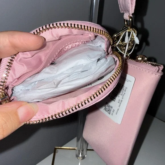 Lululemon Athletica Pink Wristlet Wallet - Picture 4 of 5